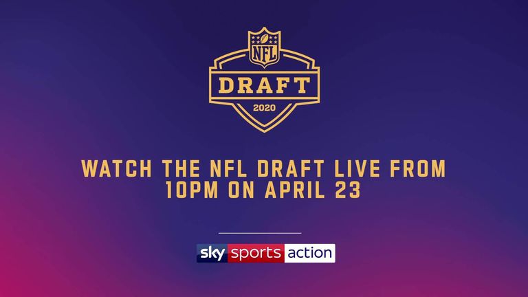 Watch the NFL Draft on Sky Sports! 