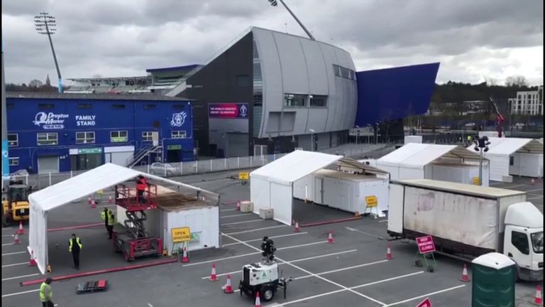 Warwickshire County Cricket Club chief executive Neil Snowball says he is pleased that the club offer their Edgbaston ground to be used as a test centre in the fight against coronavirus.