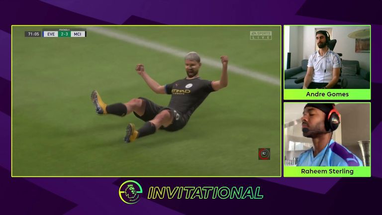 Gomes vs Sterling Goals - ePL