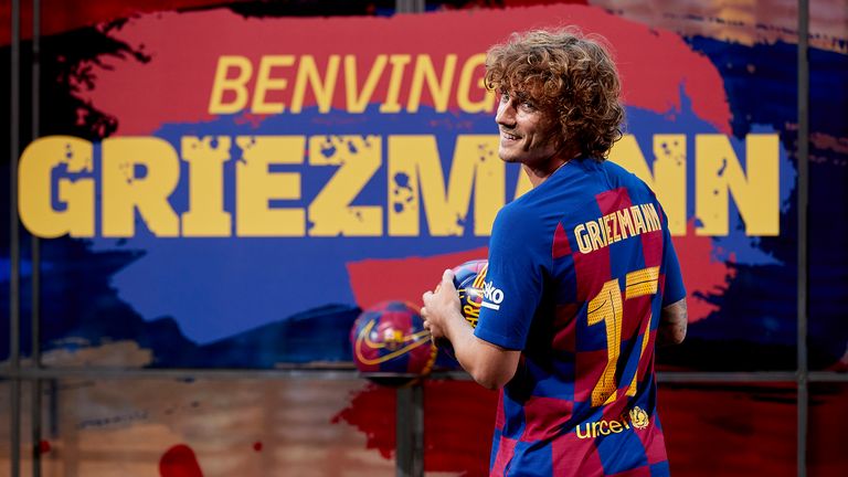 Griezmann signed for Barca from Atletico Madrid in a €120m deal last summer