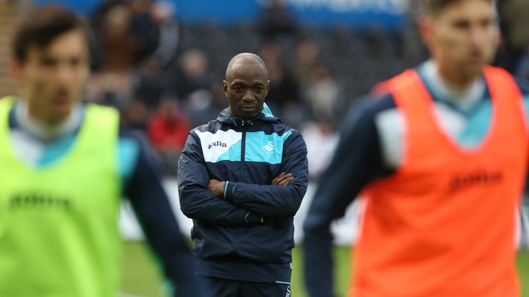 Claude Makélélé coached Cork during his time as Swansea assistant manager