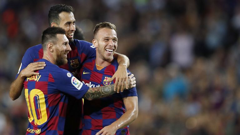 Arthur has maintained he wants to stay at Barcelona and become a success at the Nou Camp