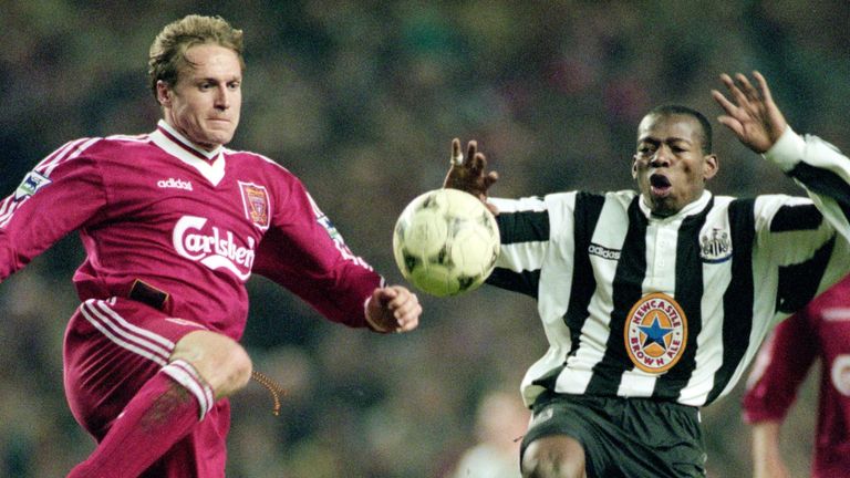 Both sides were in the title race in the 1995/96 season