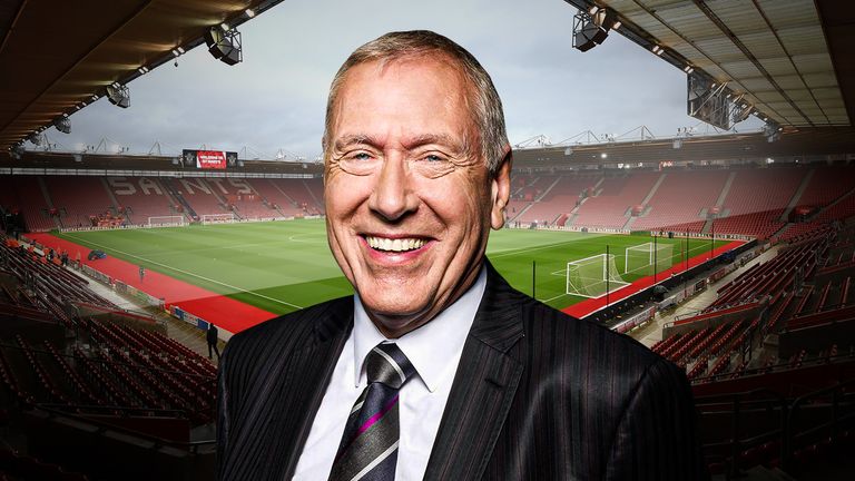 Martin Tyler's first ever commentary was a Southampton match