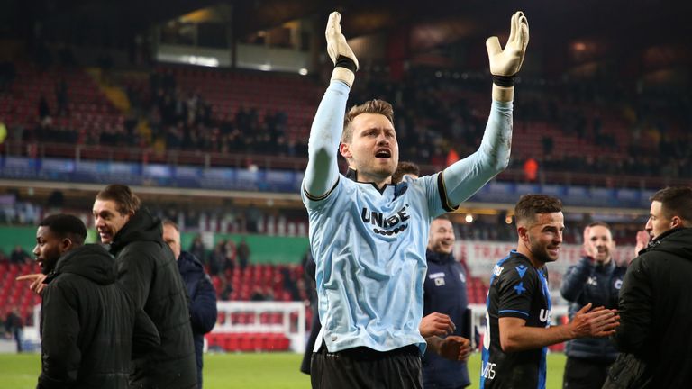 Club Brugge would be champions if the current Belgian results were declared final