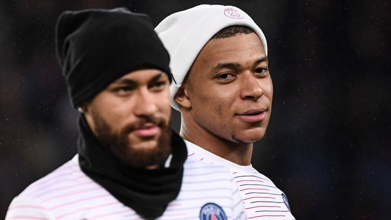 Reigning champions PSG currently top Ligue 1 by 12 points