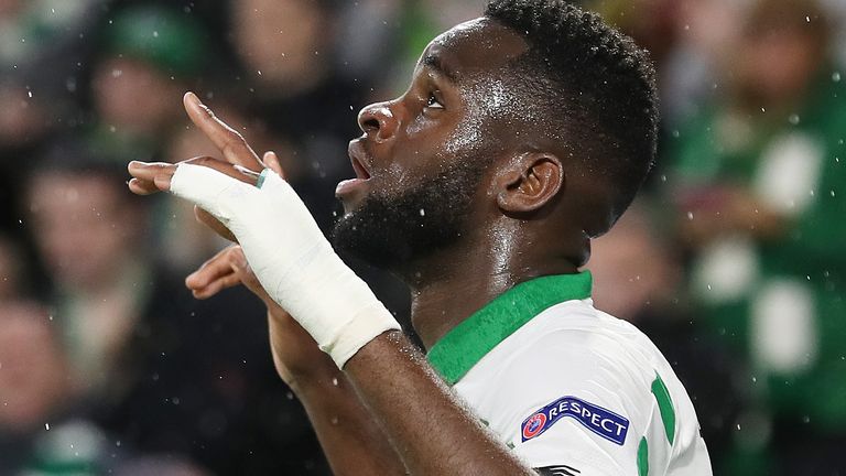 Arsenal are reportedly interested in Celtic's Odsonne Edouard