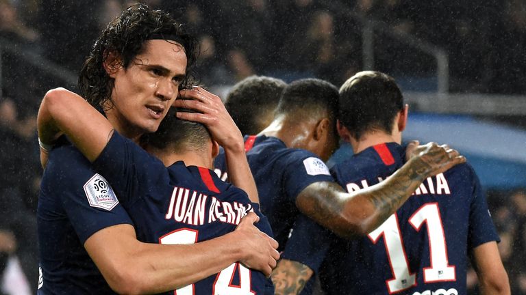 Paris Saint-Germain have won their seventh league title in eight years
