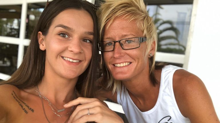 Terri Harper (left) and Jenna Hayden have been together for four years