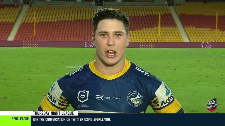 Mitchell Moses says the main focus for 2020 will be on the defence after the Parramatta Eels defeated the Brisbane Broncos 34-6 in the NRL.