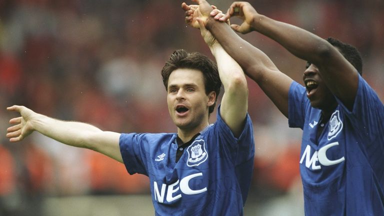 Anders Limpar and Amokachi were two of the stars of the Cup success