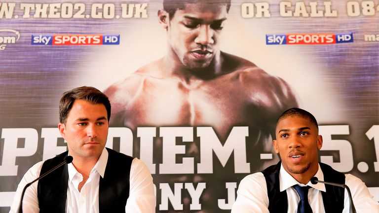 Britain's Olympic champion started his pro career on a big stage at The O2
