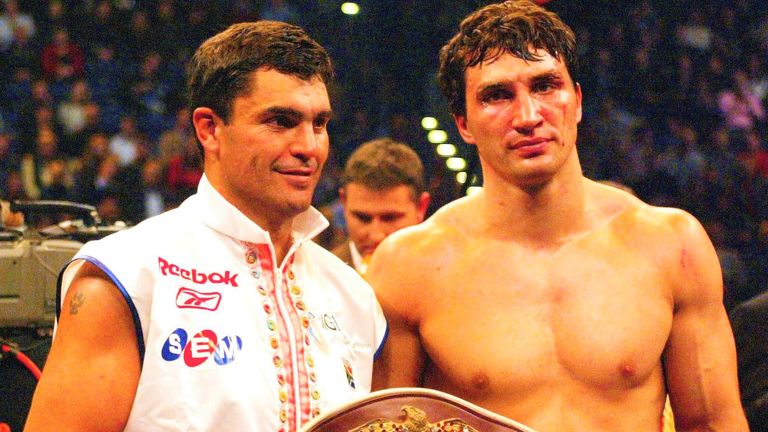 South Africa's Corrie Sanders had displayed his power while toppling Klitschko
