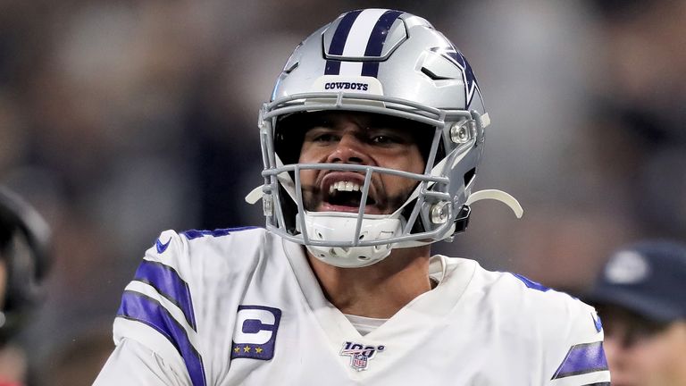 Dak Prescott put up career-best figures in 2019