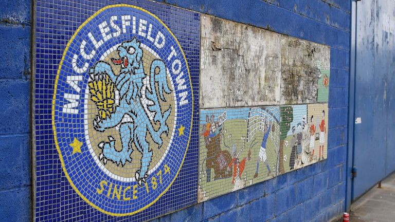 Macclesfield Town were relegated from League Two last season