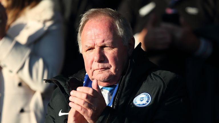 Barry Fry has been at Peterborough since 1996 when he was appointed first-team manager