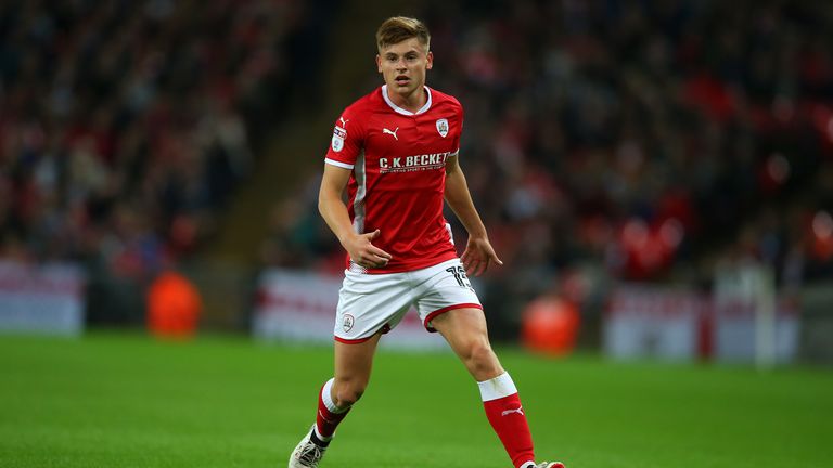 Barnes during his loan stay at Barnsley that helped prepare him for the top