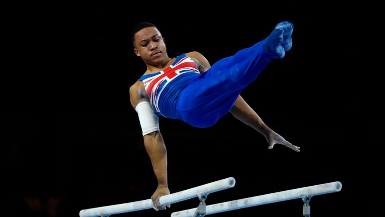 Fraser became the first-ever black male to win a World Artistic Gymnastics Championships gold medal in October