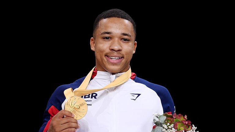 Gymnastics world champion and Sky Scholar Joe Fraser urges people to come together and talk about their struggles