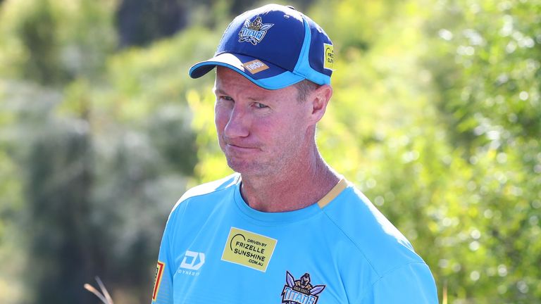 Justin Holbrook is seeking improved displays from Gold Coast
