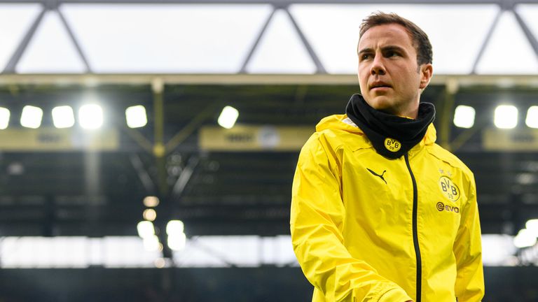 Mario Gotze wird Borussia Dortmund zum Ende der Saison verlassen