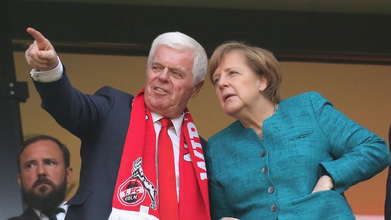 German Chancellor Angela Merkel is expected to announce when sport can resume in the country on Wednesday