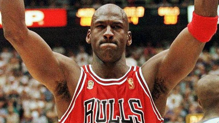 Michael Jordan won six NBA Championships with the Chicago Bulls in the 1990s