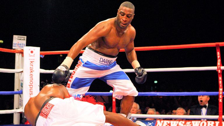 Harrison was attempting to avenge a knockout loss to Sprott in their first fight