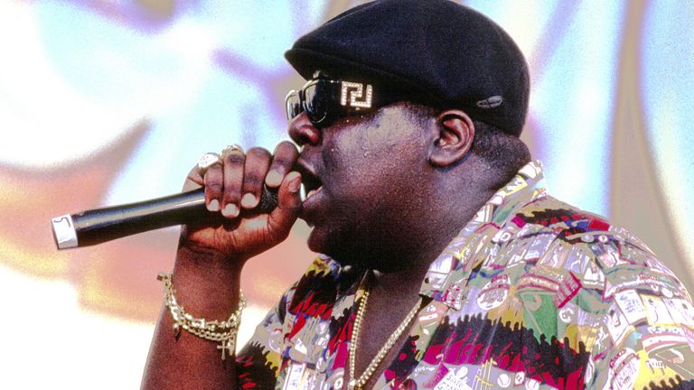 Hip-hop legend Notorious BIG was hot property...