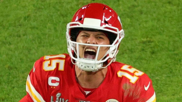 You can catch Kansas City Chiefs' quarterback Patrick Mahomes in action on Sky Sports NFL from September 10