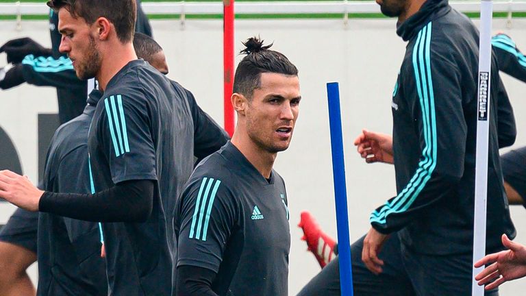 Cristiano Ronaldo and Juventus, along with the rest of Serie A, restarted full contact training this week