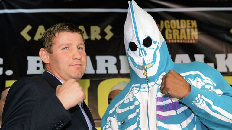 The imposing figure of Shannon Briggs stood in the way of Ibragimov's title hopes