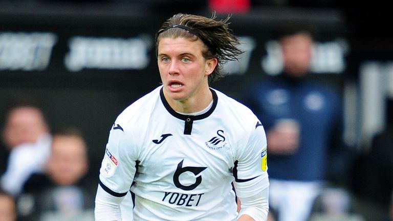 Conor Gallagher impressed under Steve Cooper at the Liberty Stadium last season