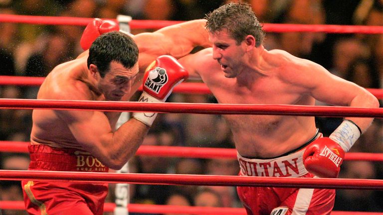 Klitschko and Ibragimov became embroiled in an ugly encounter