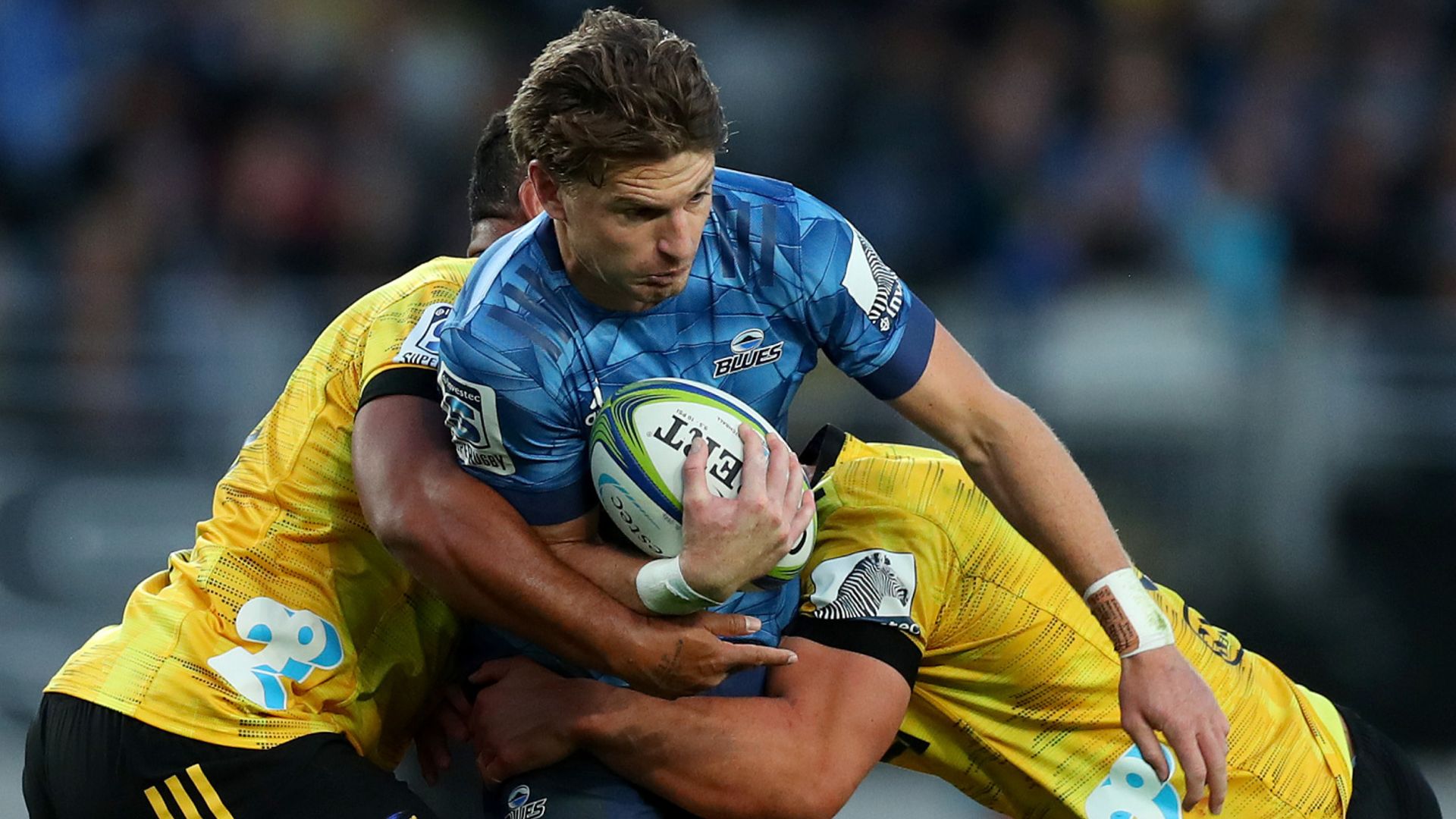 Blues beat Hurricanes at sold-out Eden Park