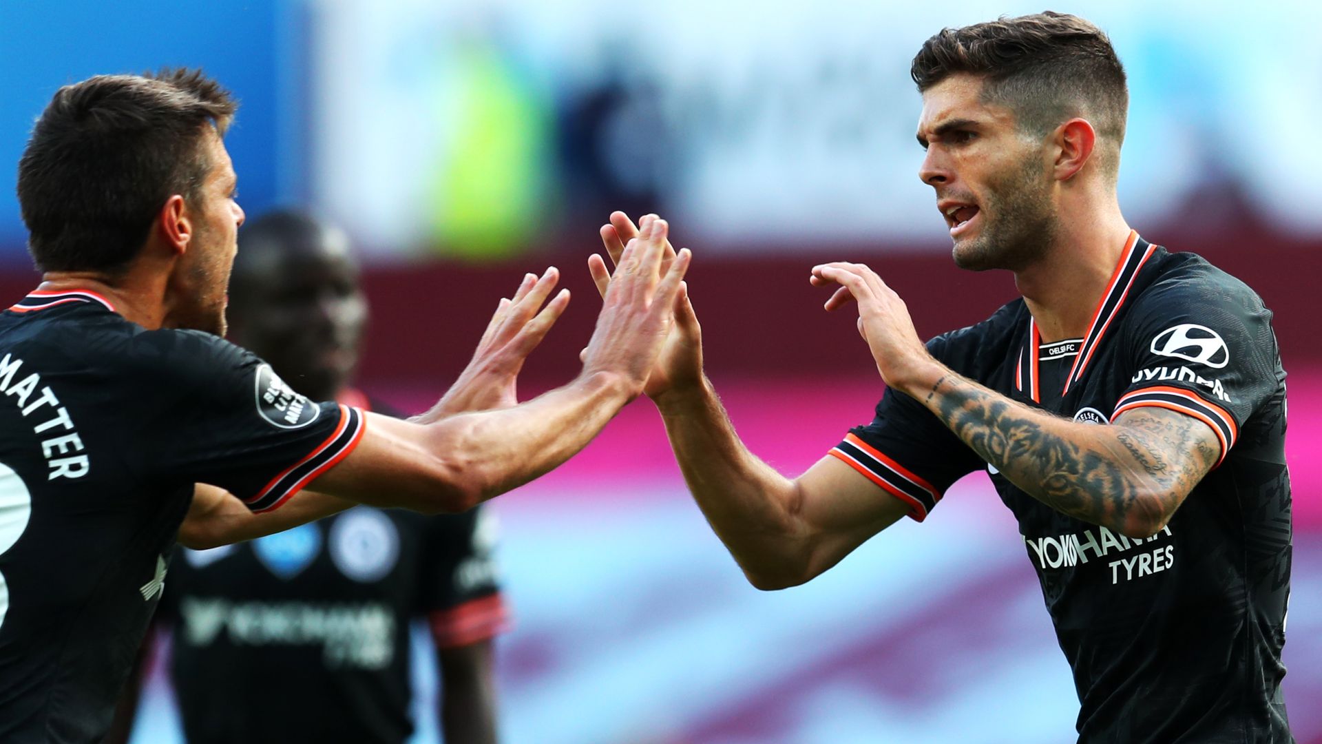 Chelsea boost top-four hopes with Villa comeback