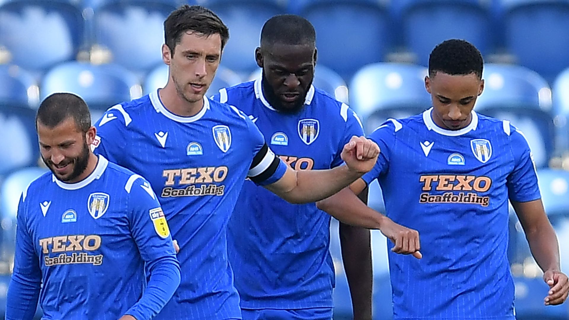Bramall stunner gives Colchester first-leg lead