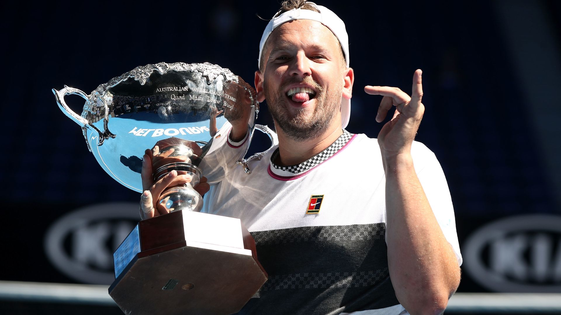 US Open U-turn over wheelchair events