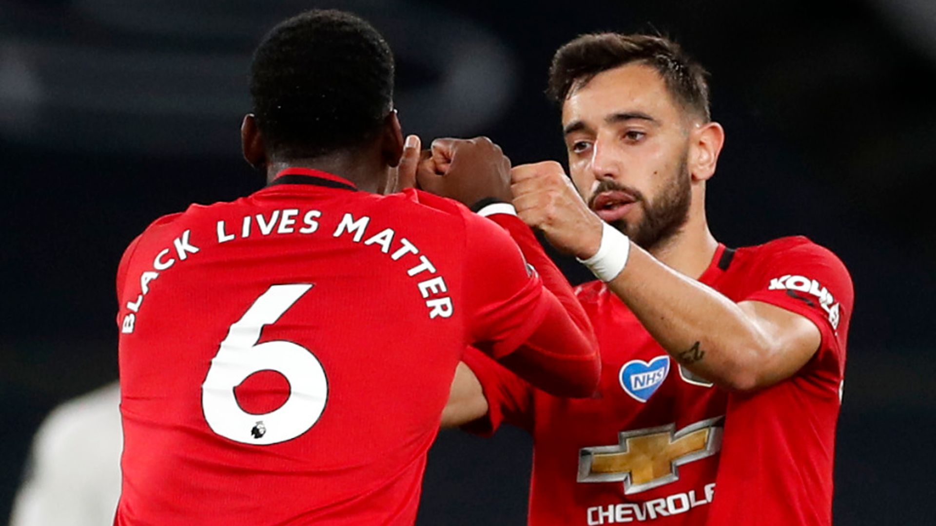 Pogba shines as Fernandes pen foils Spurs