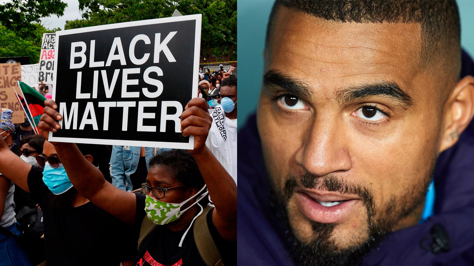 Boateng's powerful anti-racism message