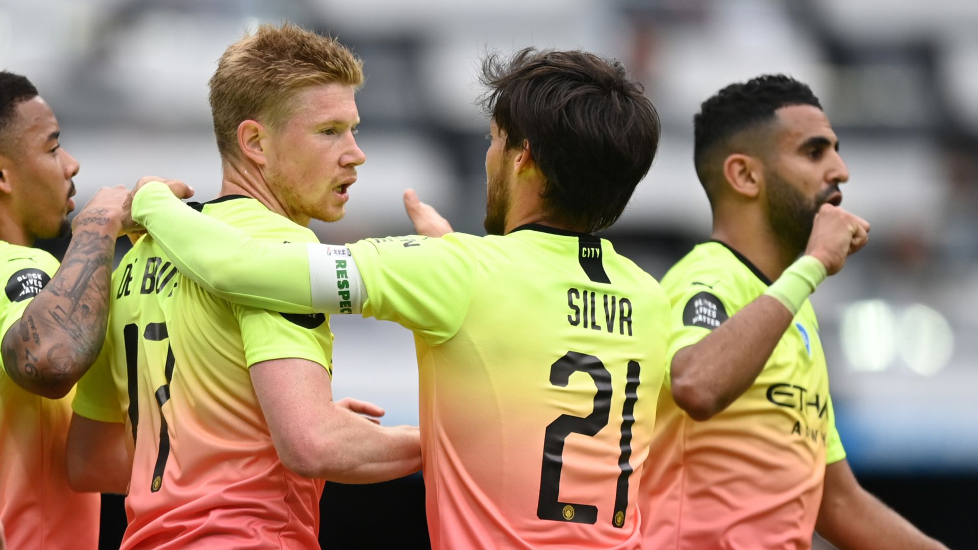 Treble dream alive for City as Newcastle swept aside