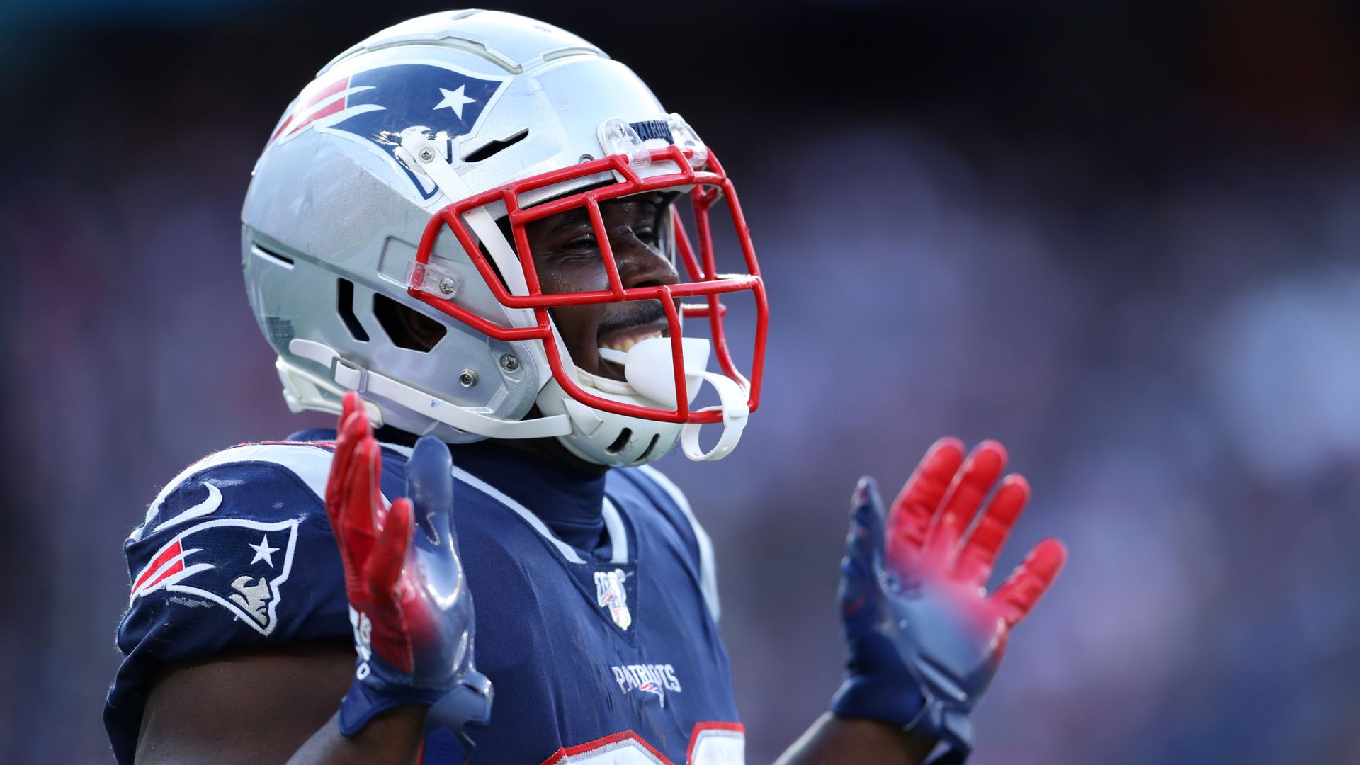 Patriots' Michel rehabbing after foot surgery