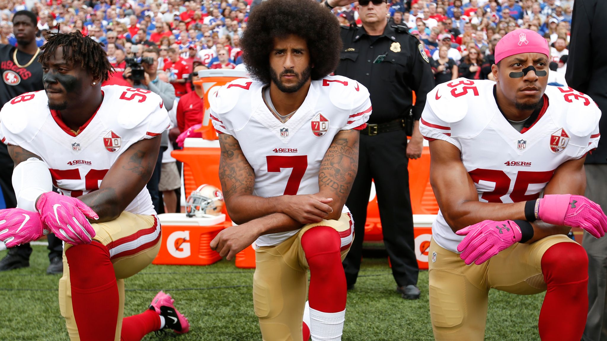 NFL apologizes for 'not listening' to players about racism as