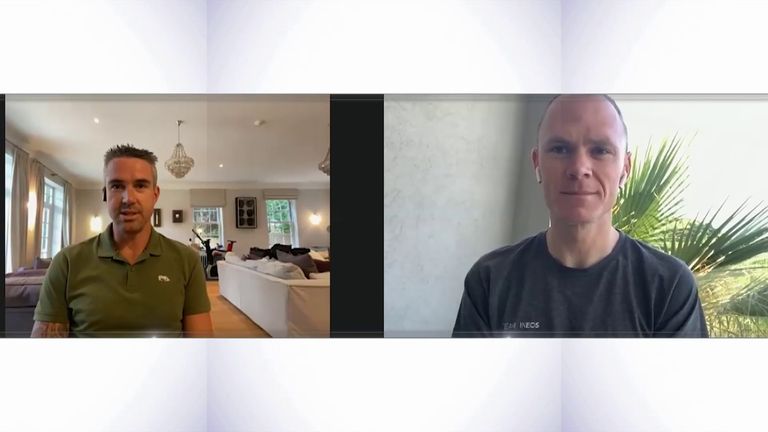 Kevin Pietersen will be among the celebrities being chased by four-time Tour de France champion Chris Froome on Zwift