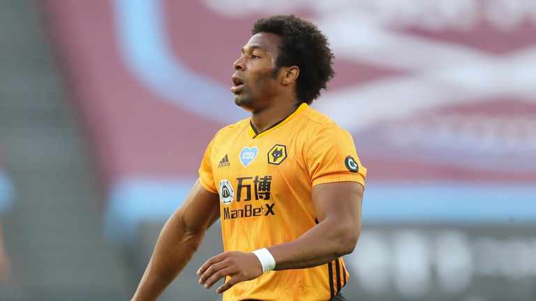 Adama Traore has contributed two assists in Wolves' three wins since the Premier League restarted