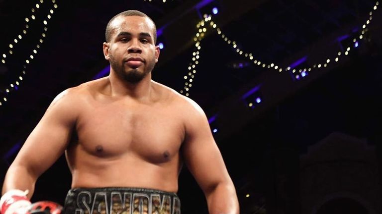 Amron Sands is climbing the rankings in the heavyweight division