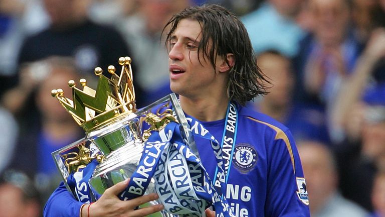 Hernan Crespo spent five years at Chelsea between 2003 and 2008