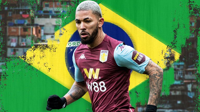 Douglas Luiz speaks with Sky Sports about how football in the favelas set him up for the English top flight