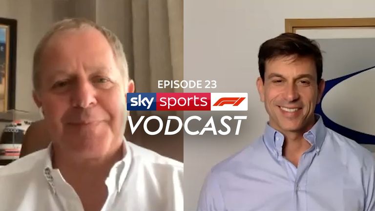 On the latest Sky F1 Vodcast, Mercedes boss Toto Wolff speaks to Martin Brundle about Sebastian Vettel, Lewis Hamilton, reverse-grid races and much more. Plus, Martin, Anthony Davidson, Craig Slater and Rachel Brookes discuss the latest big F1 topics