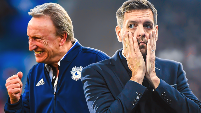 Neil Warnock has replaced Jonathan Woodgate at Middlesbrough